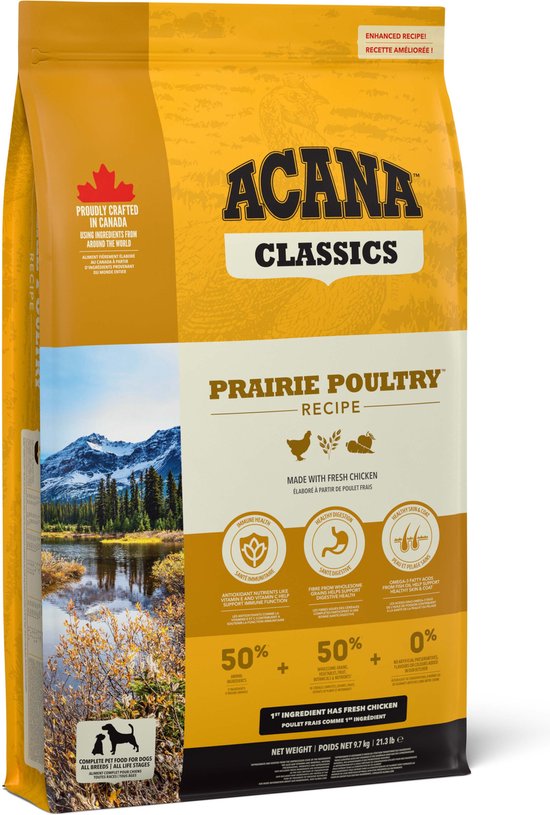 Acana Classics Prairie Poultry, verse kip