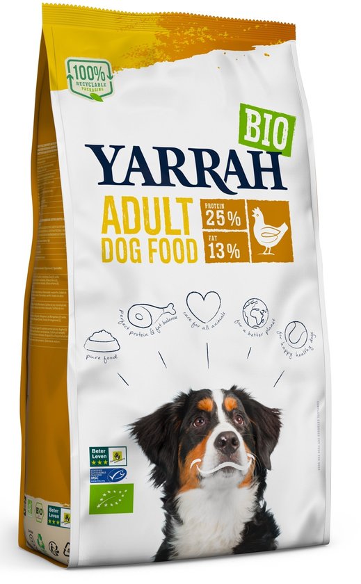 Yarrah Bio hondenvoer kip